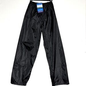 New Portwest Rain Trousers Womens Small Black Waterproof Outdoor Pants S441